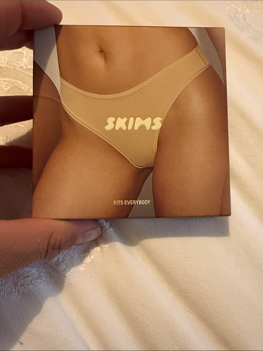 SKIMS Thong Panty in Beige